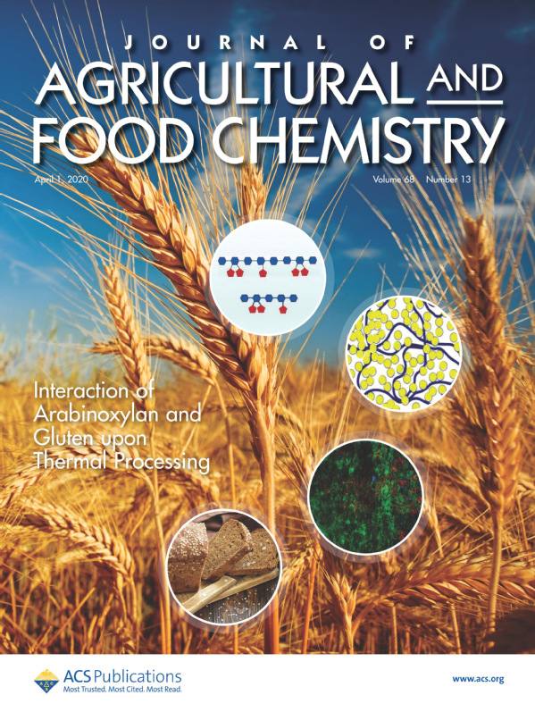 journal of agricultural and food chemistry 